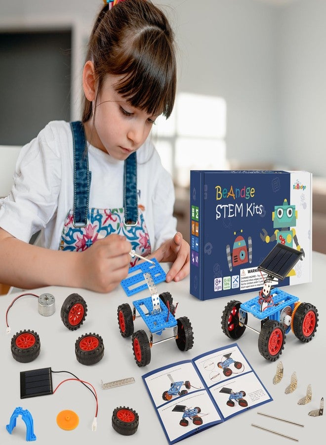 BeAndge Bulk STEM Solar Robot Kits, STEM Building Toys for 8 9 10 12 13 Year Old Boys Girls Crafts, Robotics Science Kits for Kids 8-12 8-10 12-14, Classroom School Gifts Engineering Coding Motor Car Projects - Image 4